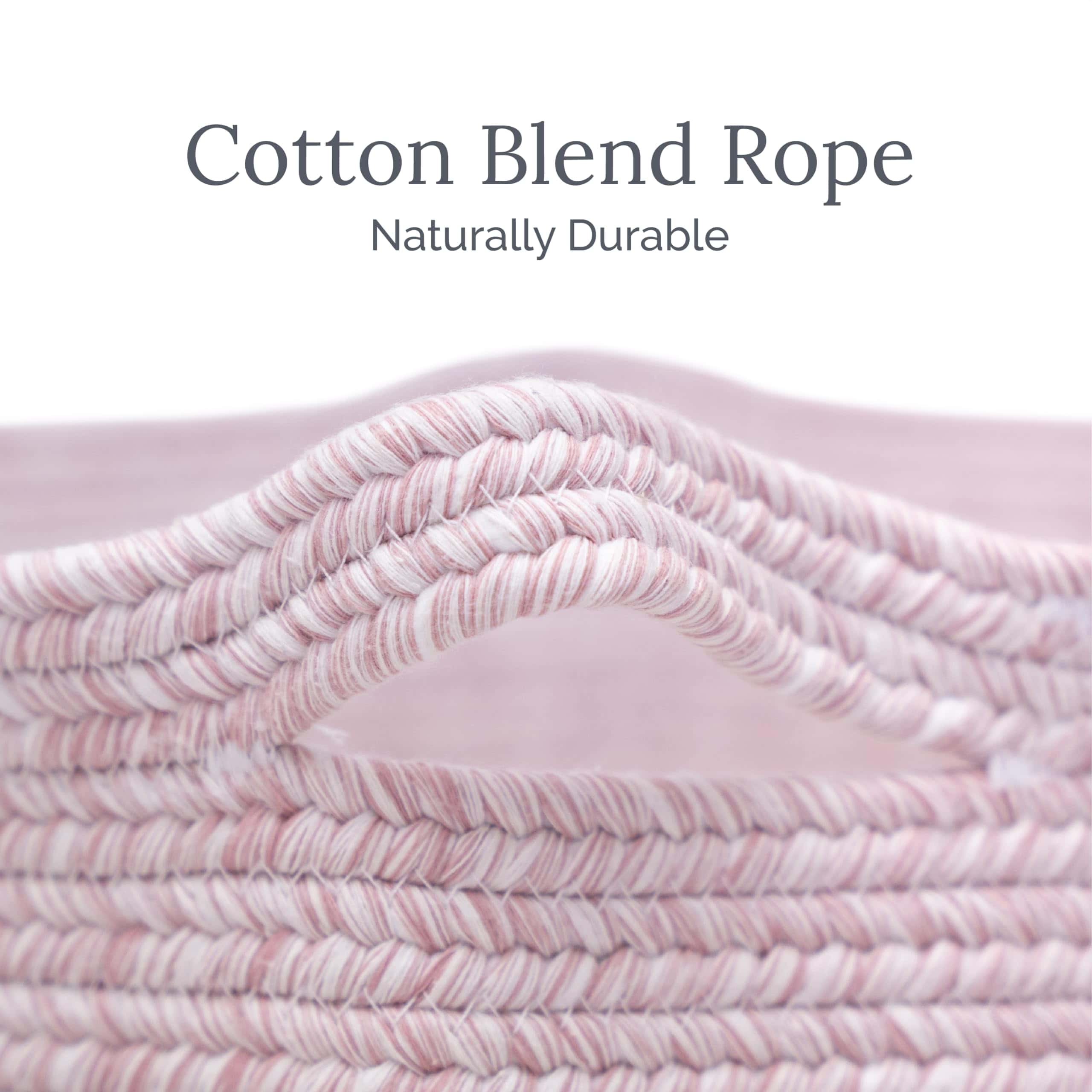 Canasta de Almacenamiento de Cuerda de Algodón Natemia - - Imagen 7