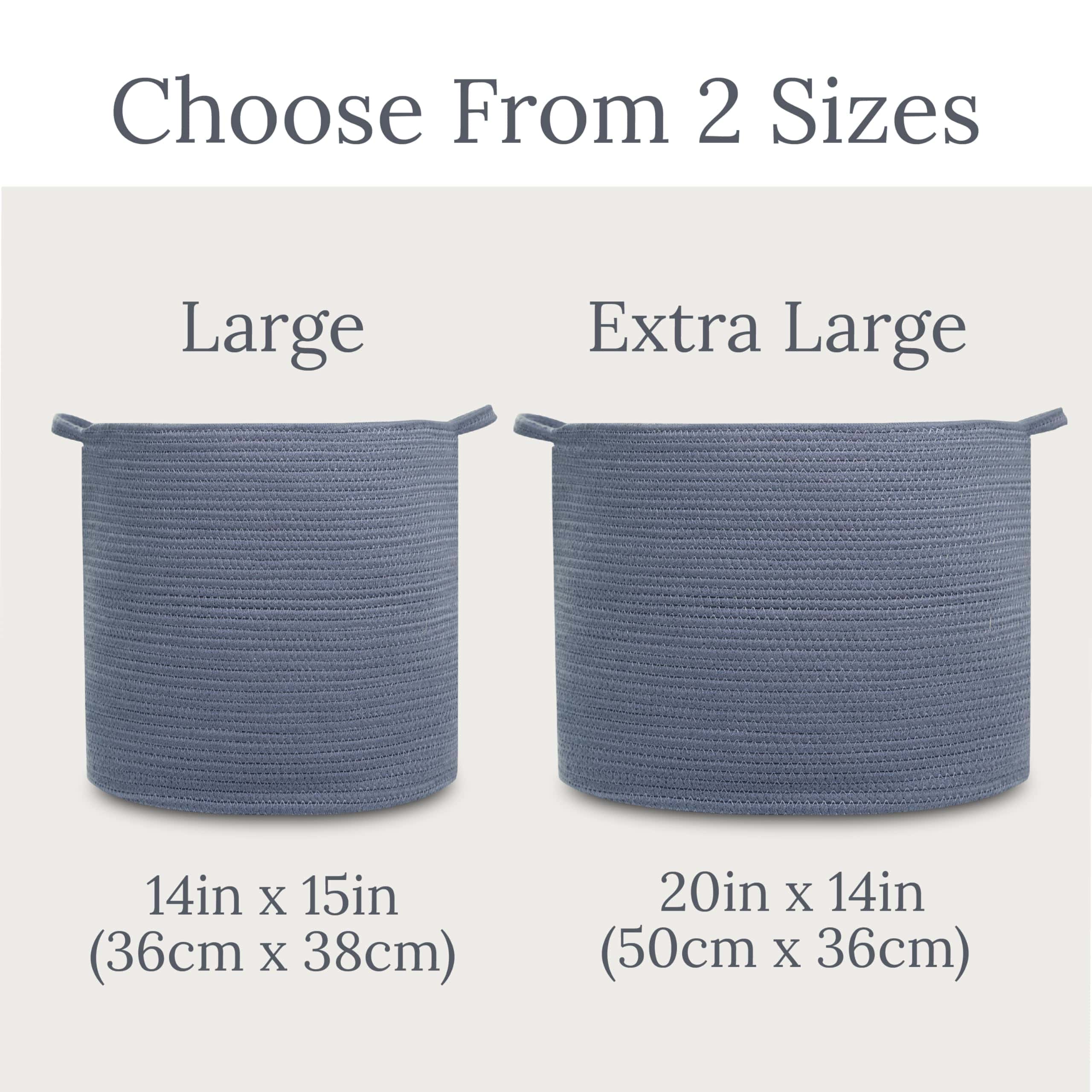 Canasta de Almacenamiento de Cuerda de Algodón Natemia - - Imagen 5