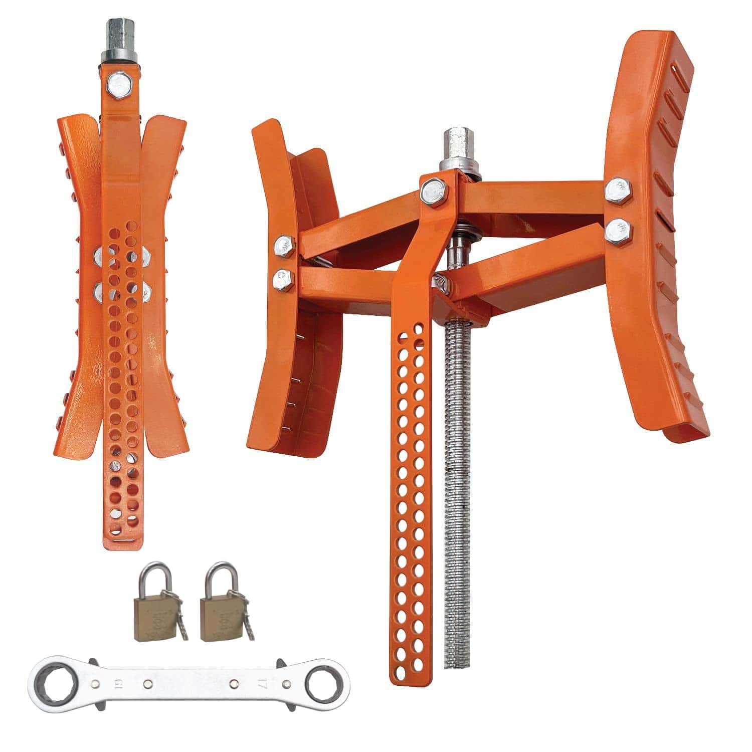 Bloqueador de Rueda de Seguridad para Remolque de Viaje y