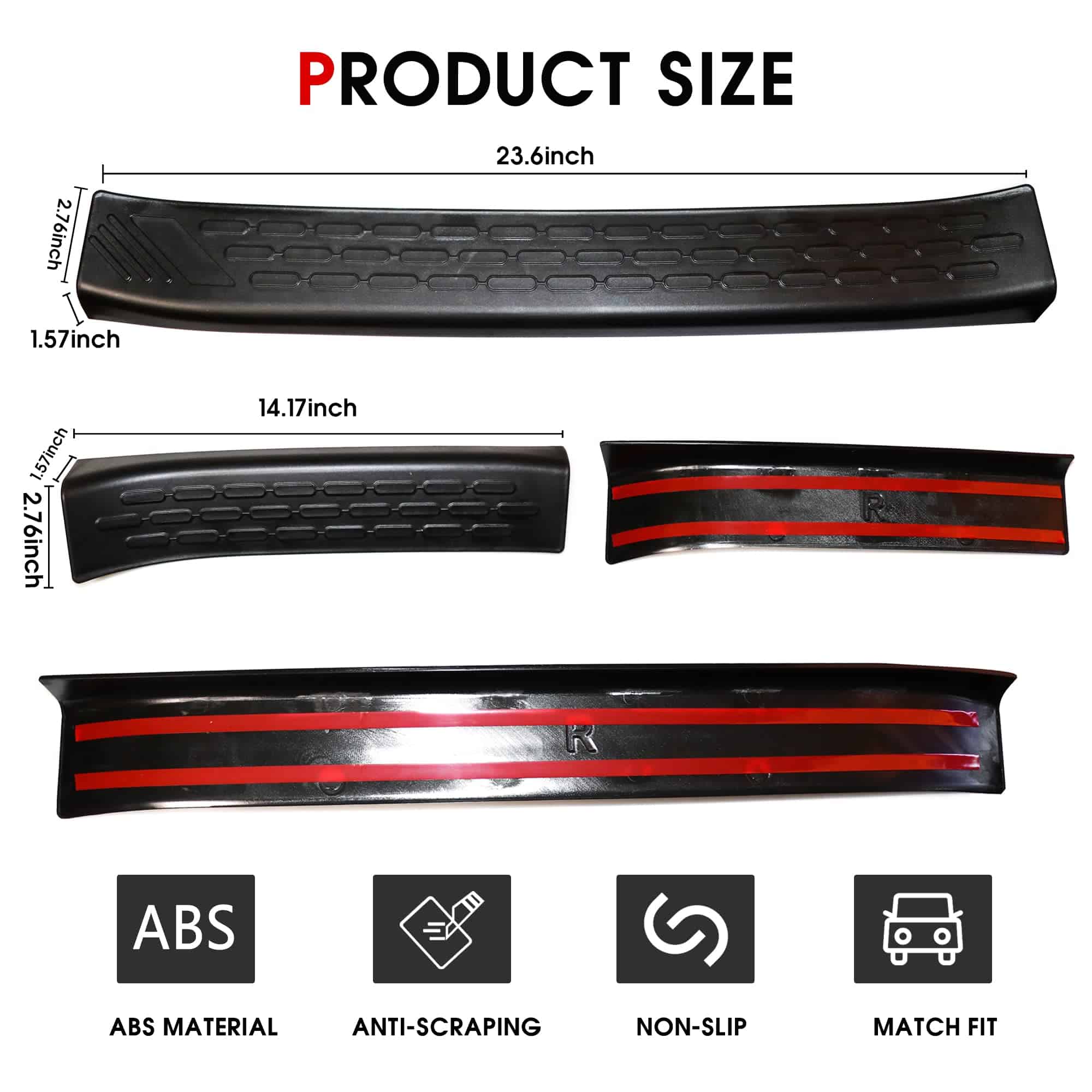 Kit de Protectores de Umbrales de Puerta BESTAOO, - Imagen 3