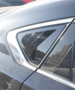 Nuevo 2pcs Racing Side Rear Quarter Window Louvers para