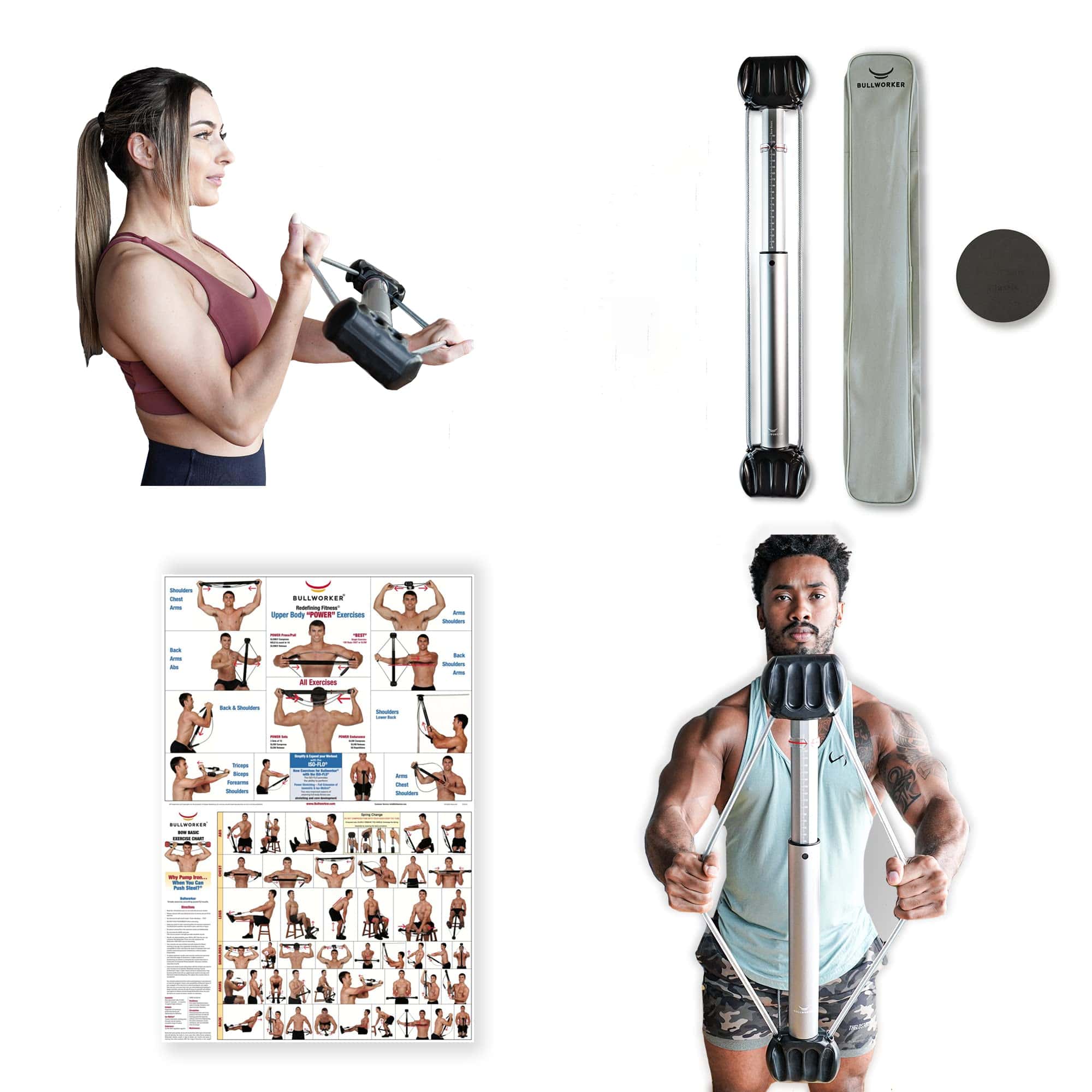 Bullworker Bow Basic 28" | Equipo de entrenamiento de