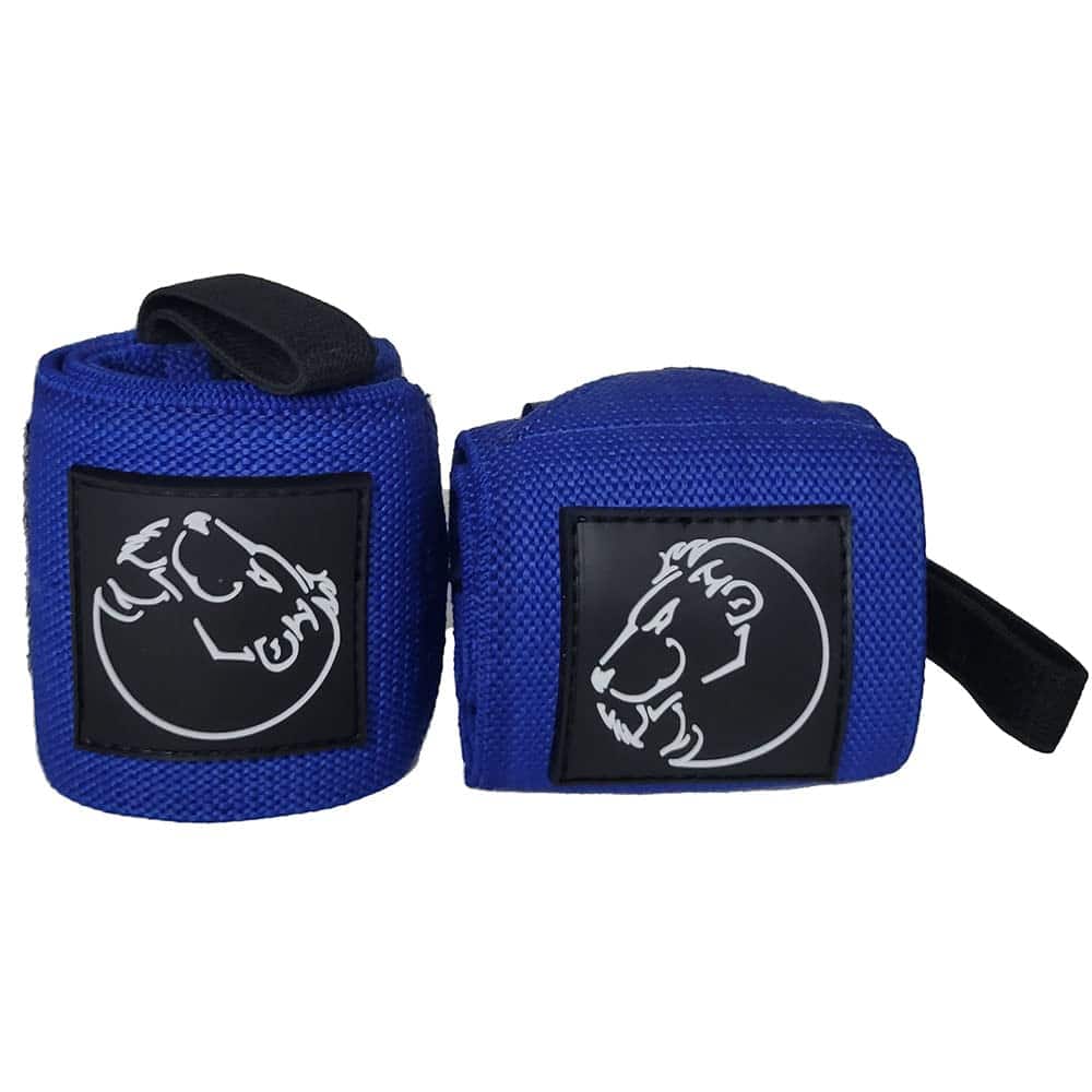 Muñequeras de primera calidad de Basic Muscle Gains (Heavy