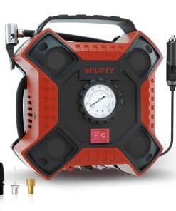 Compresor de aire inflador de neumáticos SPLOTY portátil