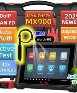 Autel MaxiCheck MX900 Escáner OBD2 con MV108 (Valor $49),