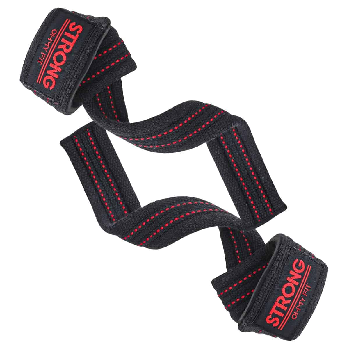 OHMY FIT 24" Power Grip Straps acolchado de algodón -