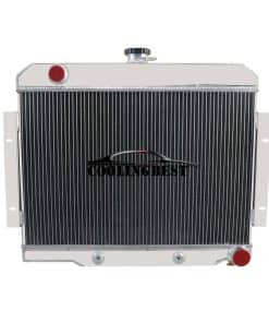 Radiador de Aluminio COOLINGBEST de 4 Filas para Jeep CJ5
