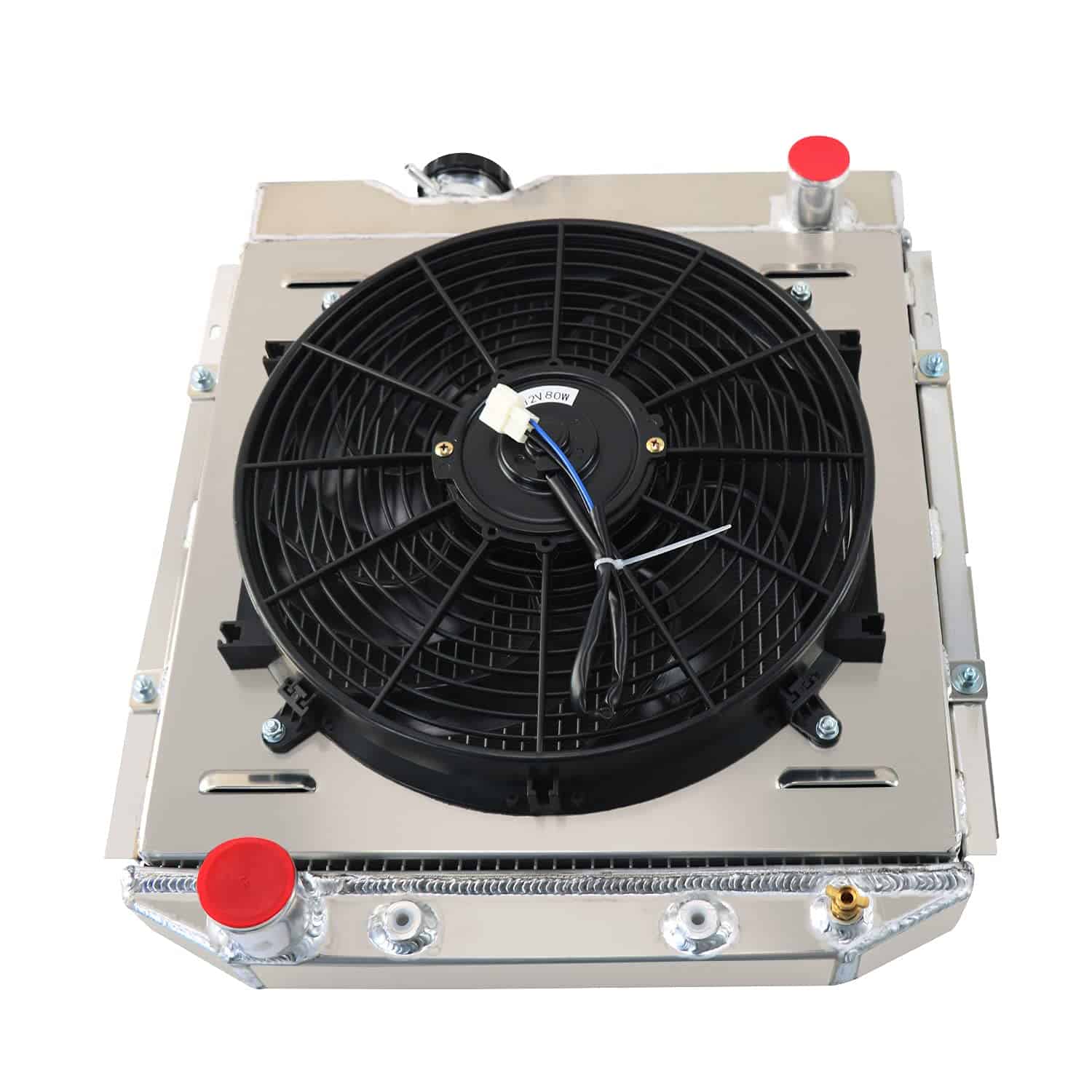 Radiador de aluminio RadRace para Ford Ranchero Mustang - Imagen 7