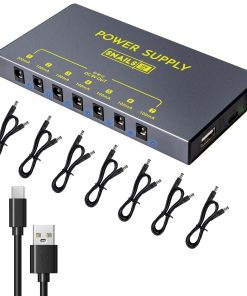 Fuente de Alimentación Portátil para Pedales de Guitarra