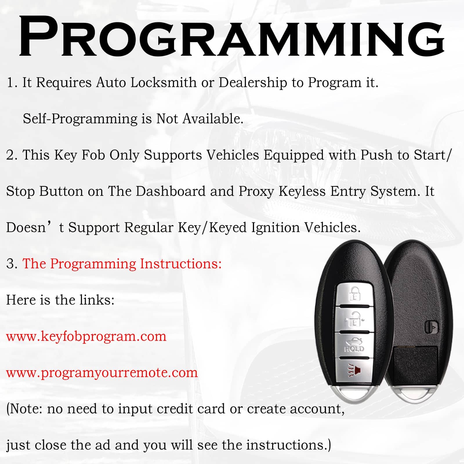 Reemplazo de Llave para Nissan Altima 2007 2008 2009 2010 - Imagen 5