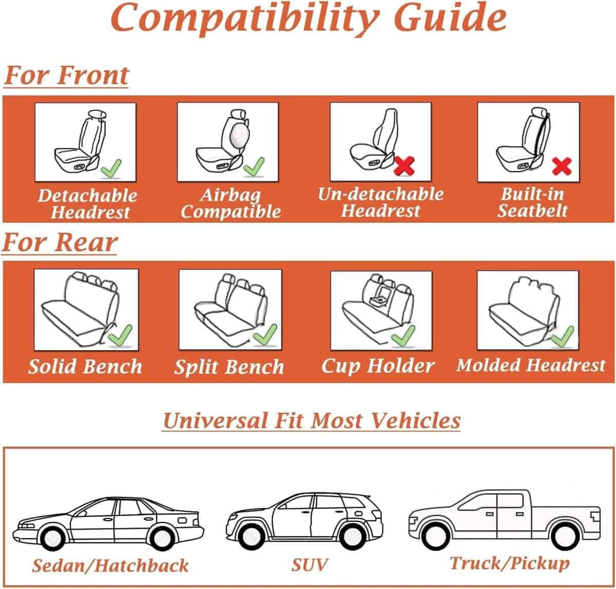 Cubre Asientos Para Autos Juego Completo, Fundas de - Imagen 9