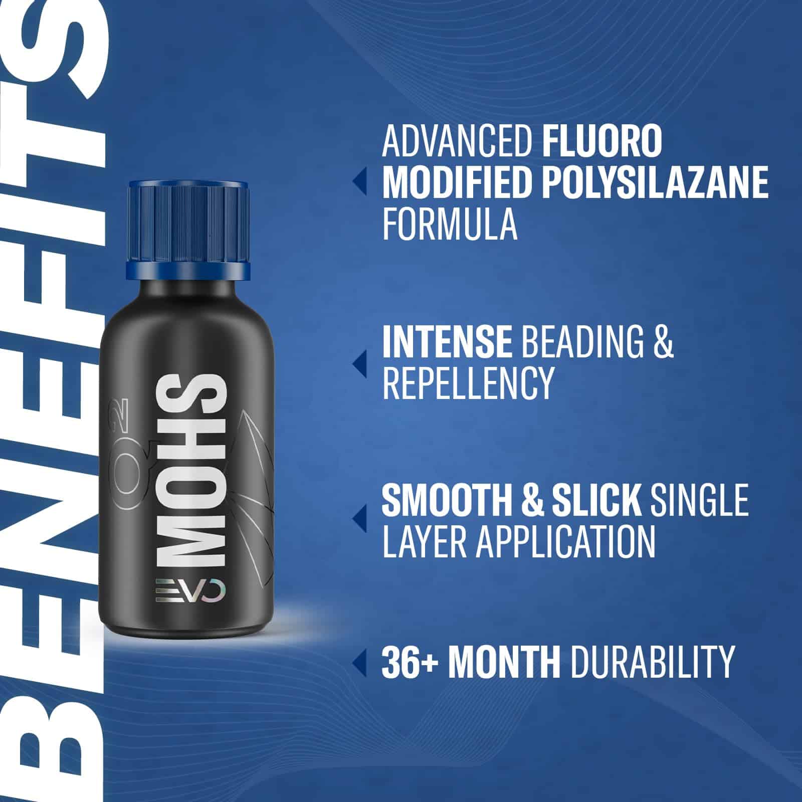 GYEON MOHS EVO 50 ml Recubrimiento Cerámico para Autos | El - Imagen 3