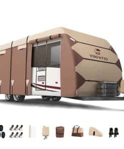 Cubierta de Remolque de Viaje de Tela Oxford VINPATIO -