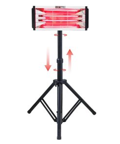 Lámpara de Curado de Pintura Infrarroja 2000W DATOUBOSS