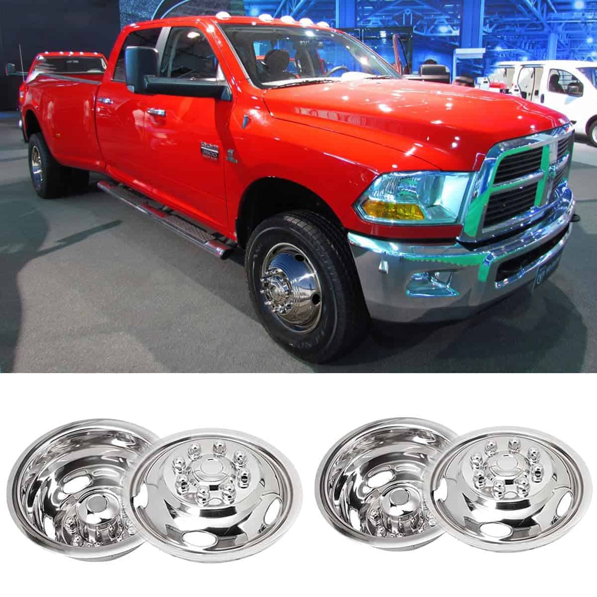 BOOGADEE 4pcs 17 pulgadas Juego de Ruedas Simuladoras de