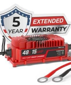 Cargador de baterías de carrito de golf a bordo de 48