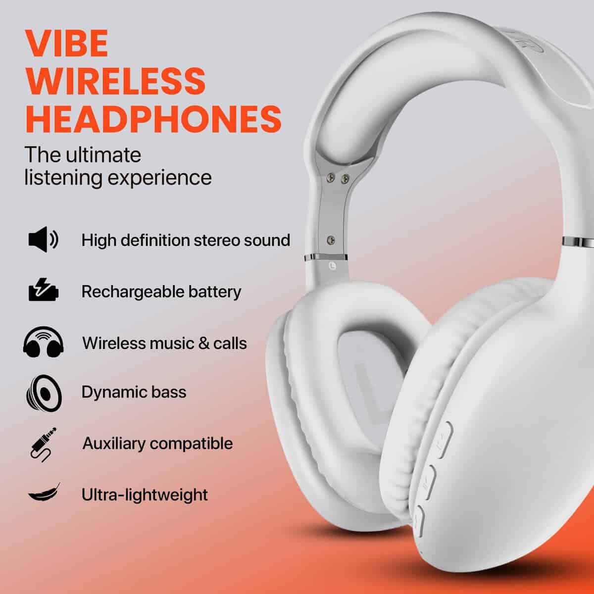 Audífonos inalámbricos HyperGear Vibe Bluetooth: Audífonos - Imagen 3