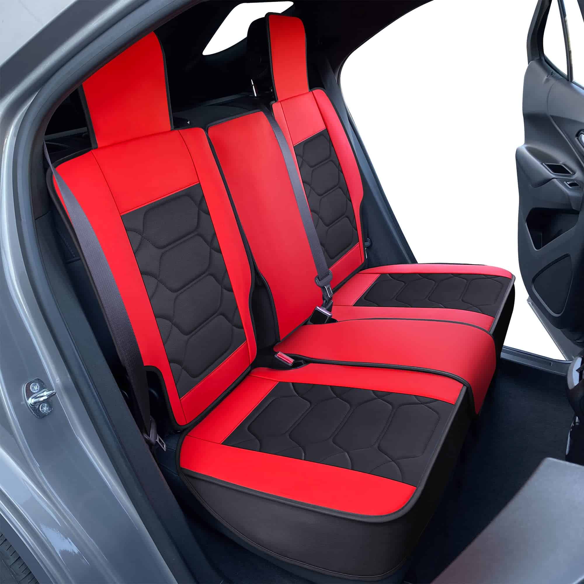 Fundas de Asiento Personalizadas OASIS -Negro y Rojo - Imagen 9