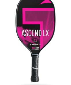 Paleta de pickleball TMPR Sports Ascend LX, color rosa,