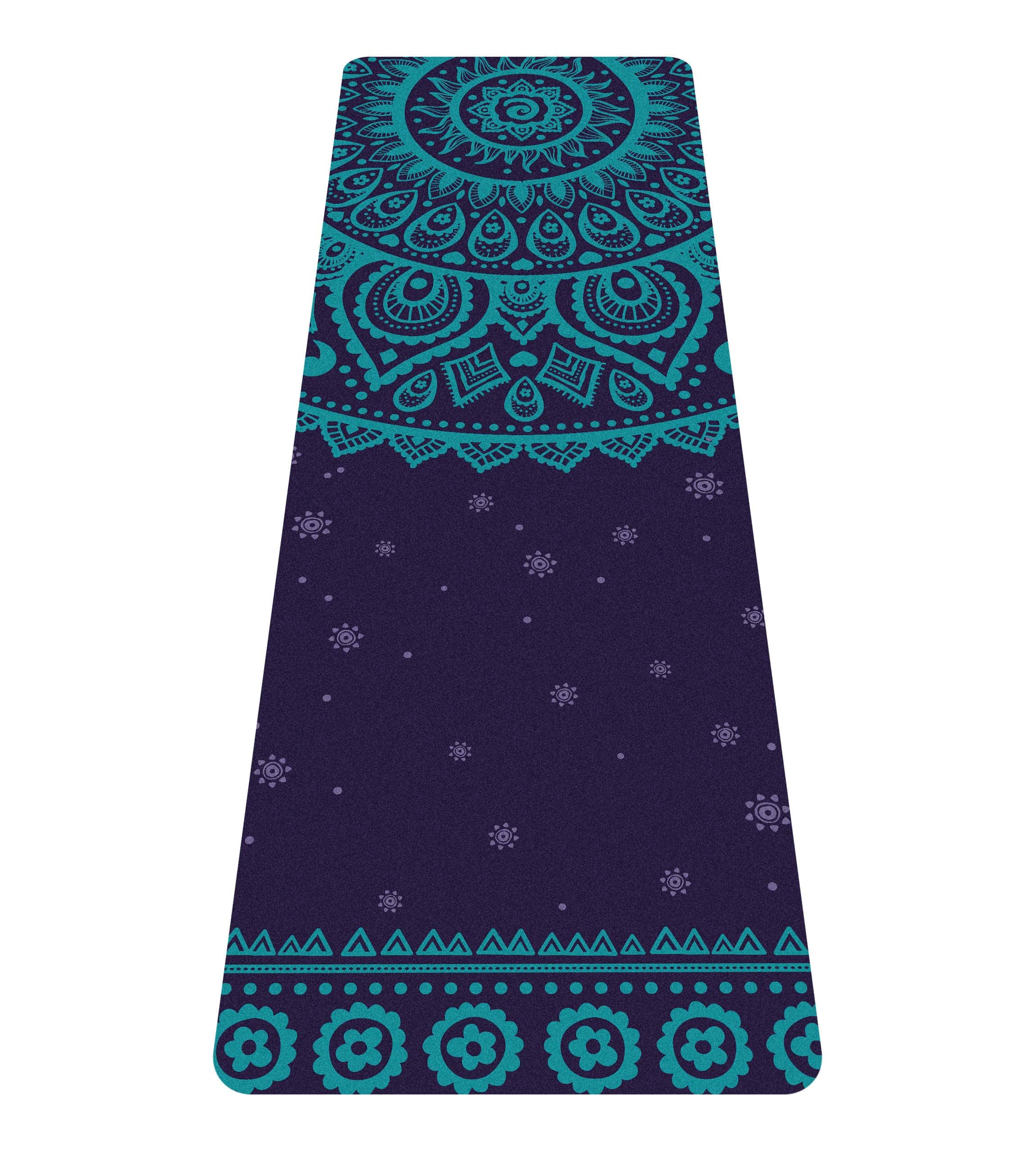 Tapete de Yoga Doble Cara Antideslizante -Flor 2