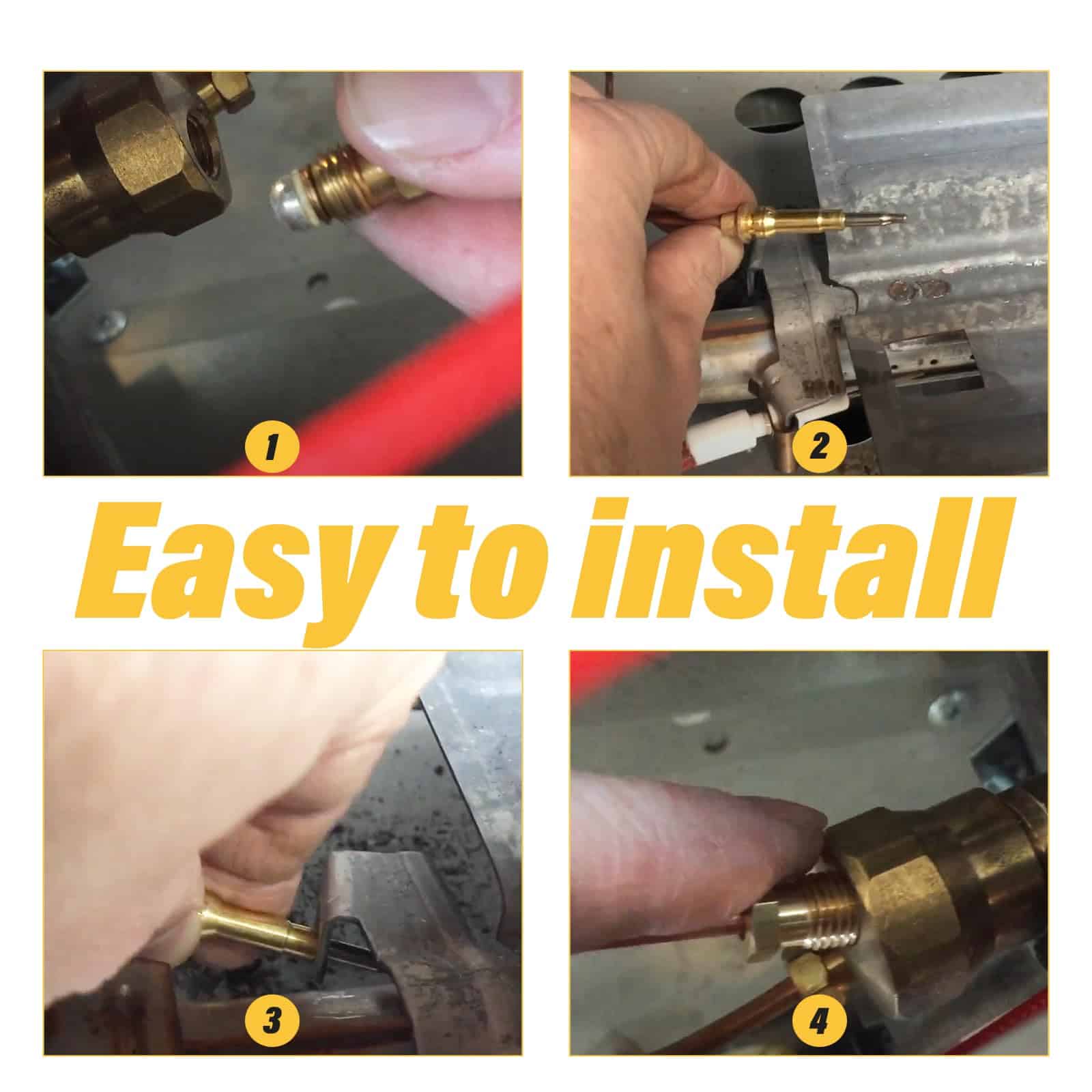 Nuevo Termopar de Horno de Quemador Para Bertazzoni 508041 - Imagen 7