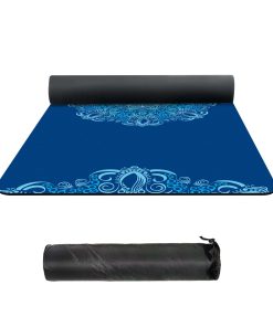 Tapete de Yoga de Gamuza de TPE nuveti de Alta Densidad