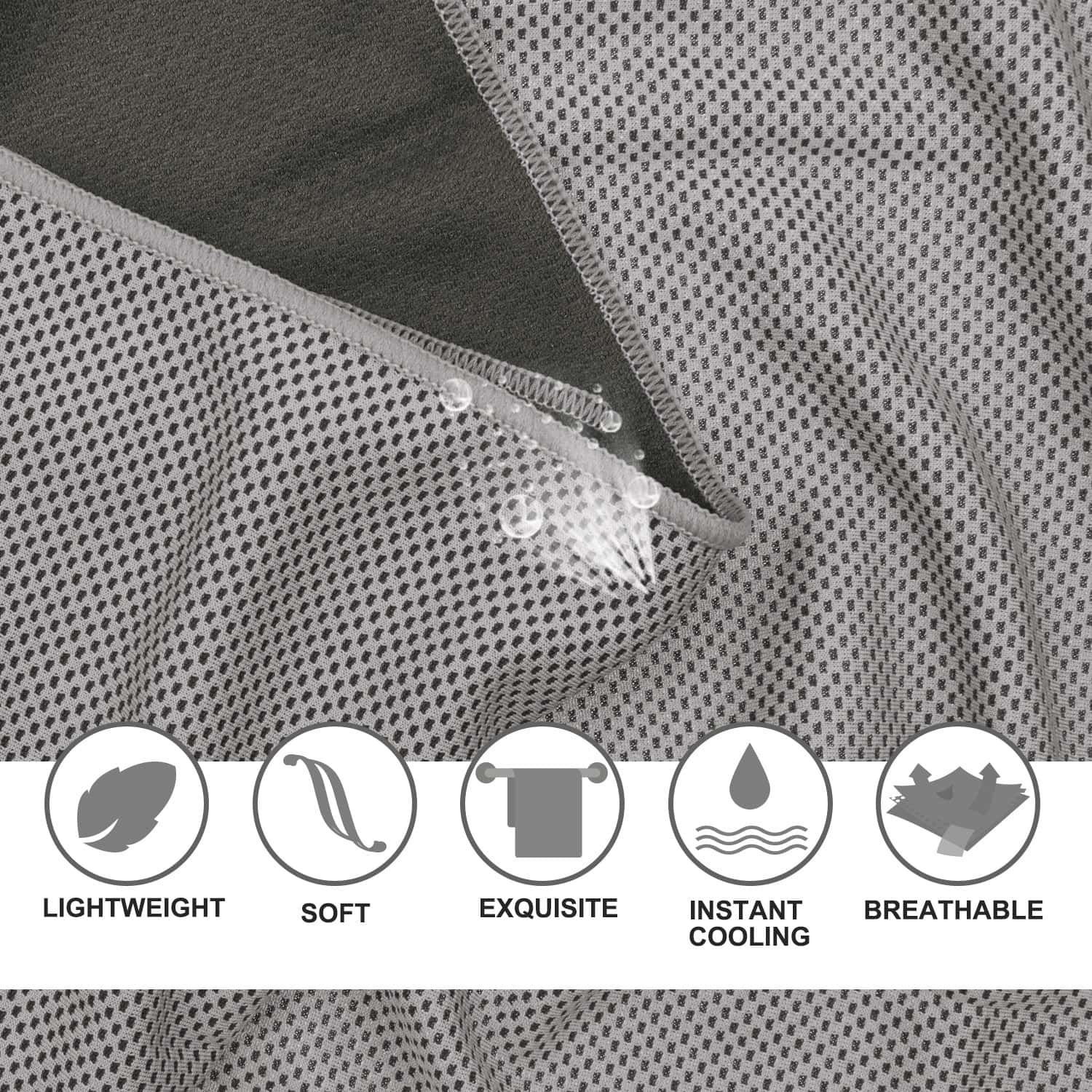 Paquete de 20 Toallas Refrescantes Tagefa (40"x12") , - Imagen 5