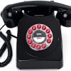 Teléfono de Estilo Retro Tyler, Aspecto de Botón Giratorio,