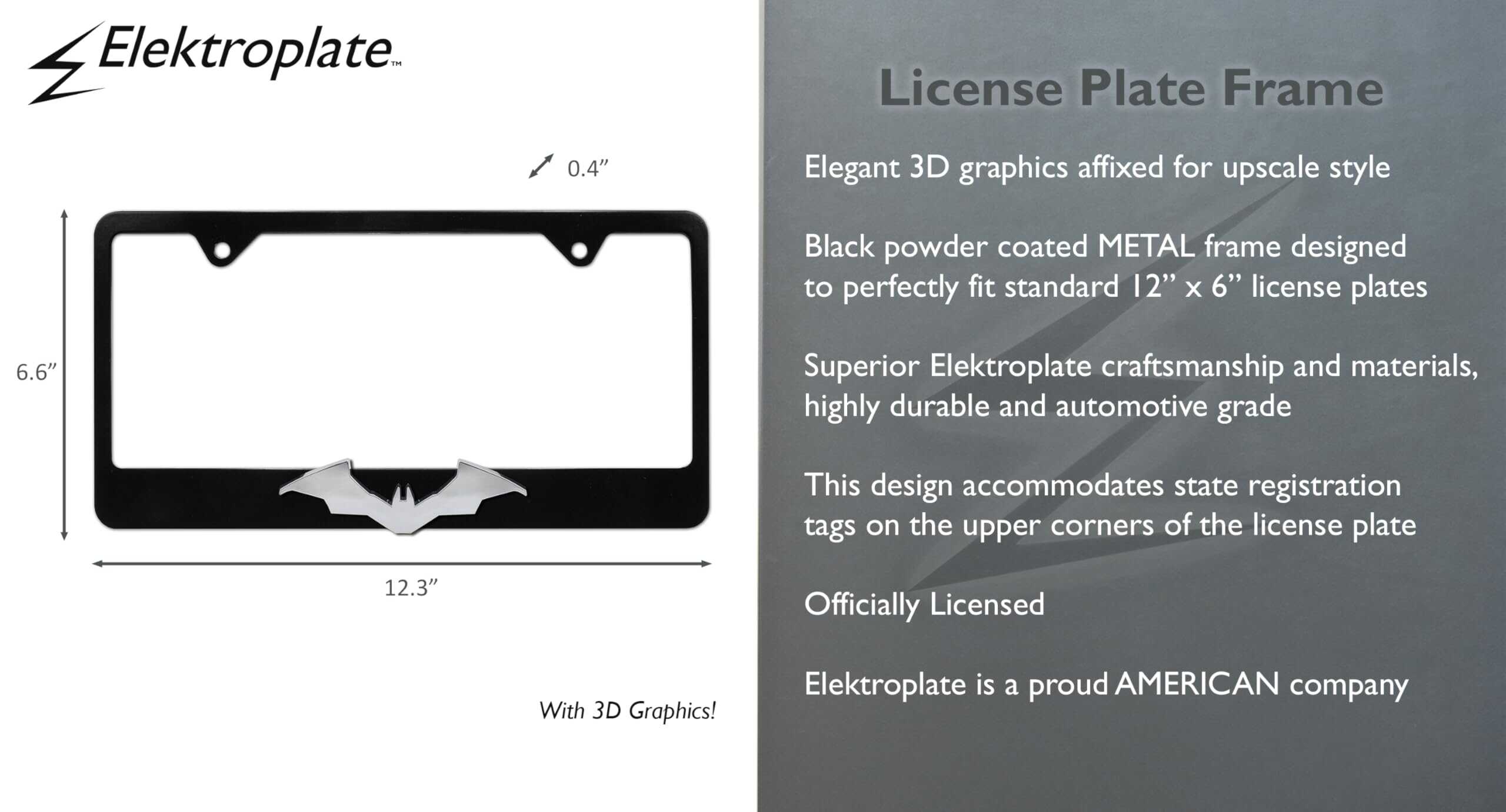 Elektroplate Oficialmente Licenciado - DC Comics The Batman - Imagen 5