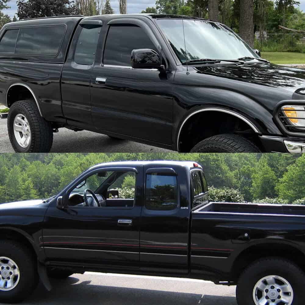 Juego de 4 visores originales para ventana BOOGADEE, - Imagen 4