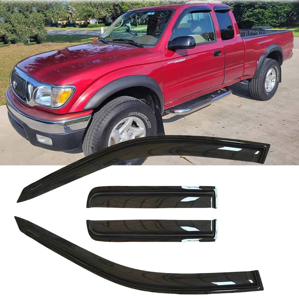 Juego de 4 visores originales para ventana BOOGADEE,