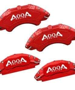 Cubierta de pinza de freno AOOA Roja con Carácter Blanco
