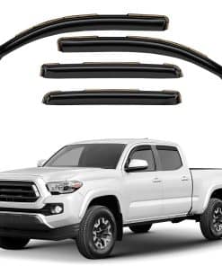 Deflectores de Ventana Tintados de Humo en Canal Visera de