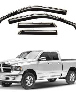 Deflectores de Ventana Tintados de Humo en Canal de Entrada