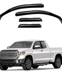 Deflectores de Ventana Visera de Ventana de Canal Ahumado