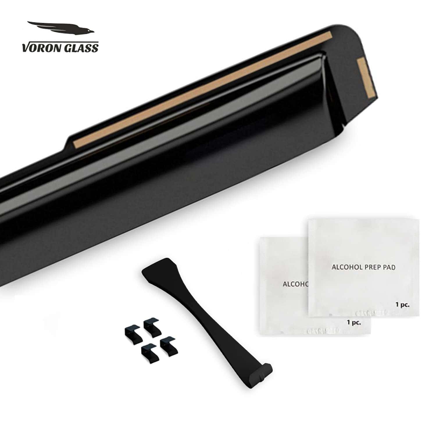 Voron Glass In-Channel Rain Guards para Toyota Camry - Imagen 7