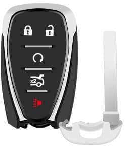 1x Llave Inteligente de Control Remoto 5 Botones para