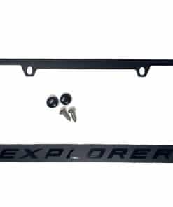 Marco de matrícula Stealth Blackout para Ford Explorer