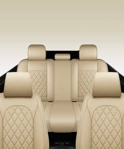 Fundas de Asientos de Cuero Falso Impermeables LINGVIDO,