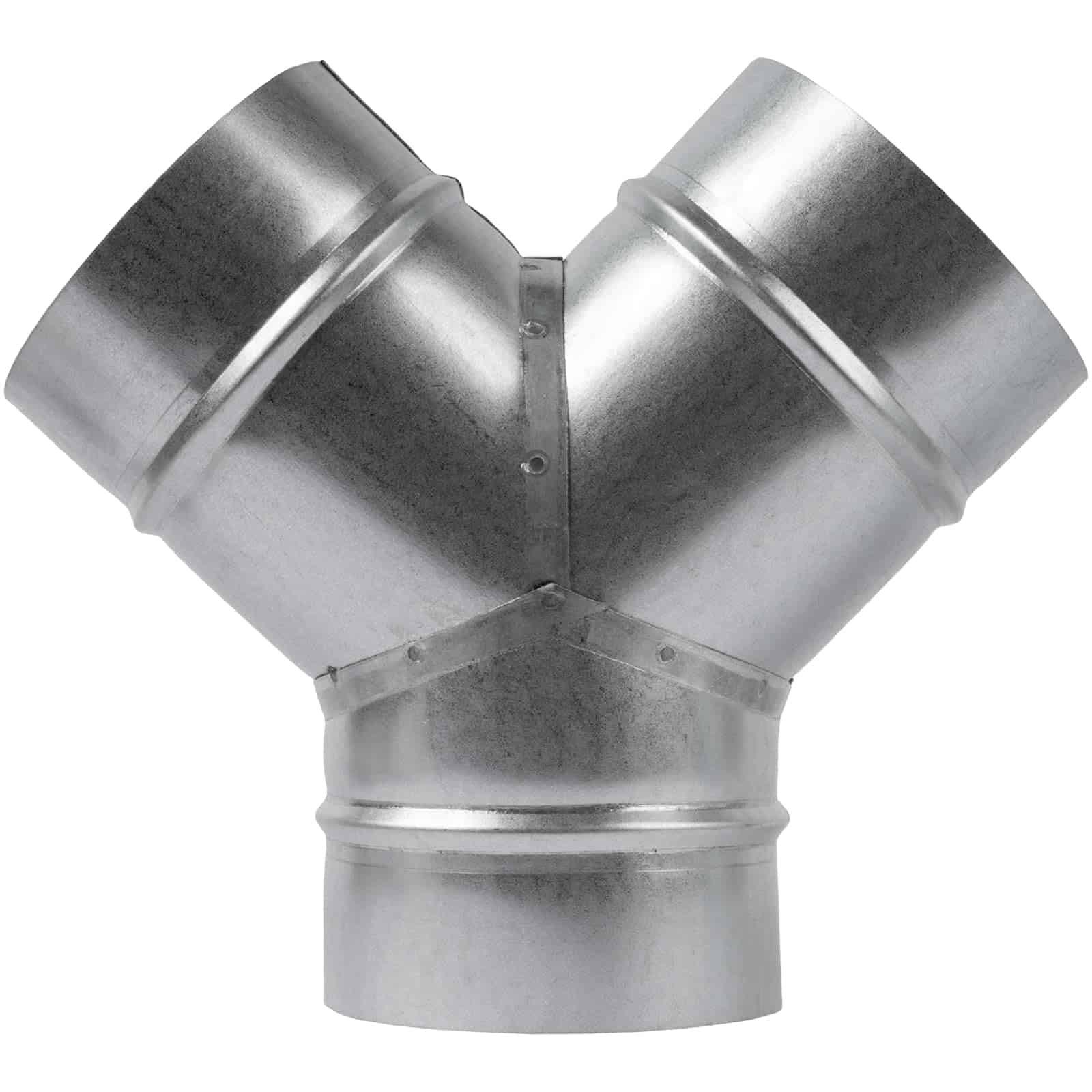 Divisor metálico de 4 pulgadas de 3 vías. Divisor de