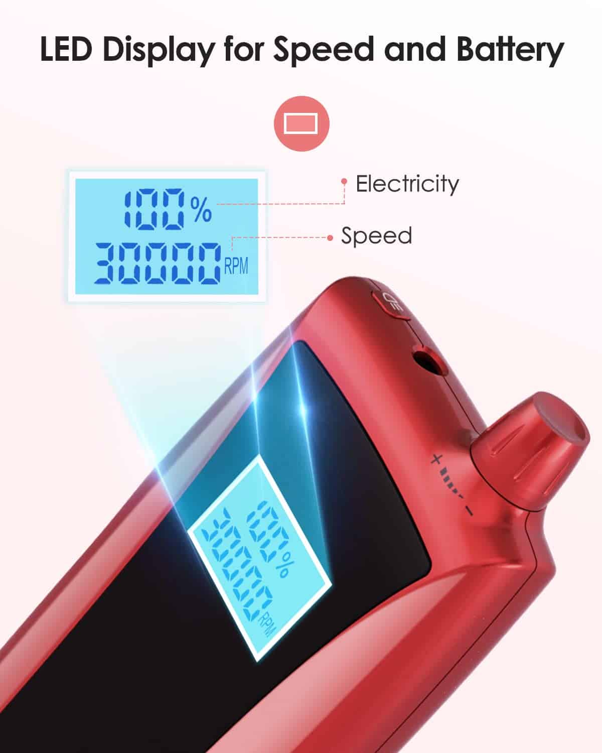 Taladro de Uñas Portátil Beloving, Lima de Uñas Eléctrica - Imagen 5