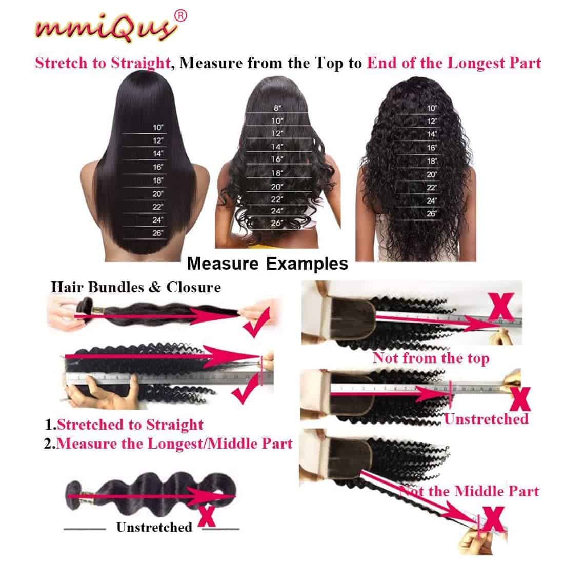 Cierre Frontal Onda del Cuerpo 13x4 100% Cabello Humano HD - Imagen 8