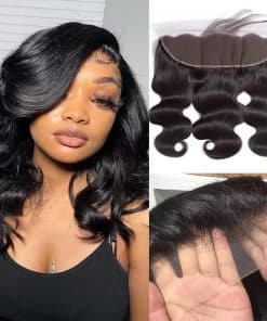 Cierre Frontal Onda del Cuerpo 13x4 100% Cabello Humano HD