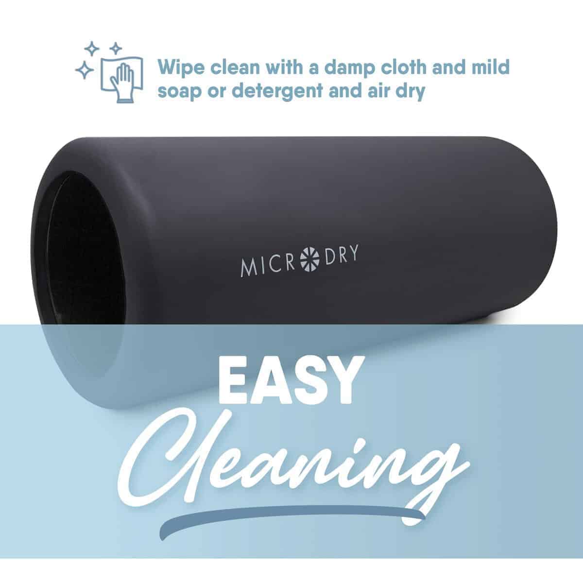 MICRODRY Deluxe Fitness Foam Back Roller para Alivio - Imagen 6