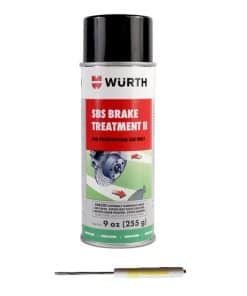 Spray Tratamiento de Frenos SBS Wurth con Destornillador de