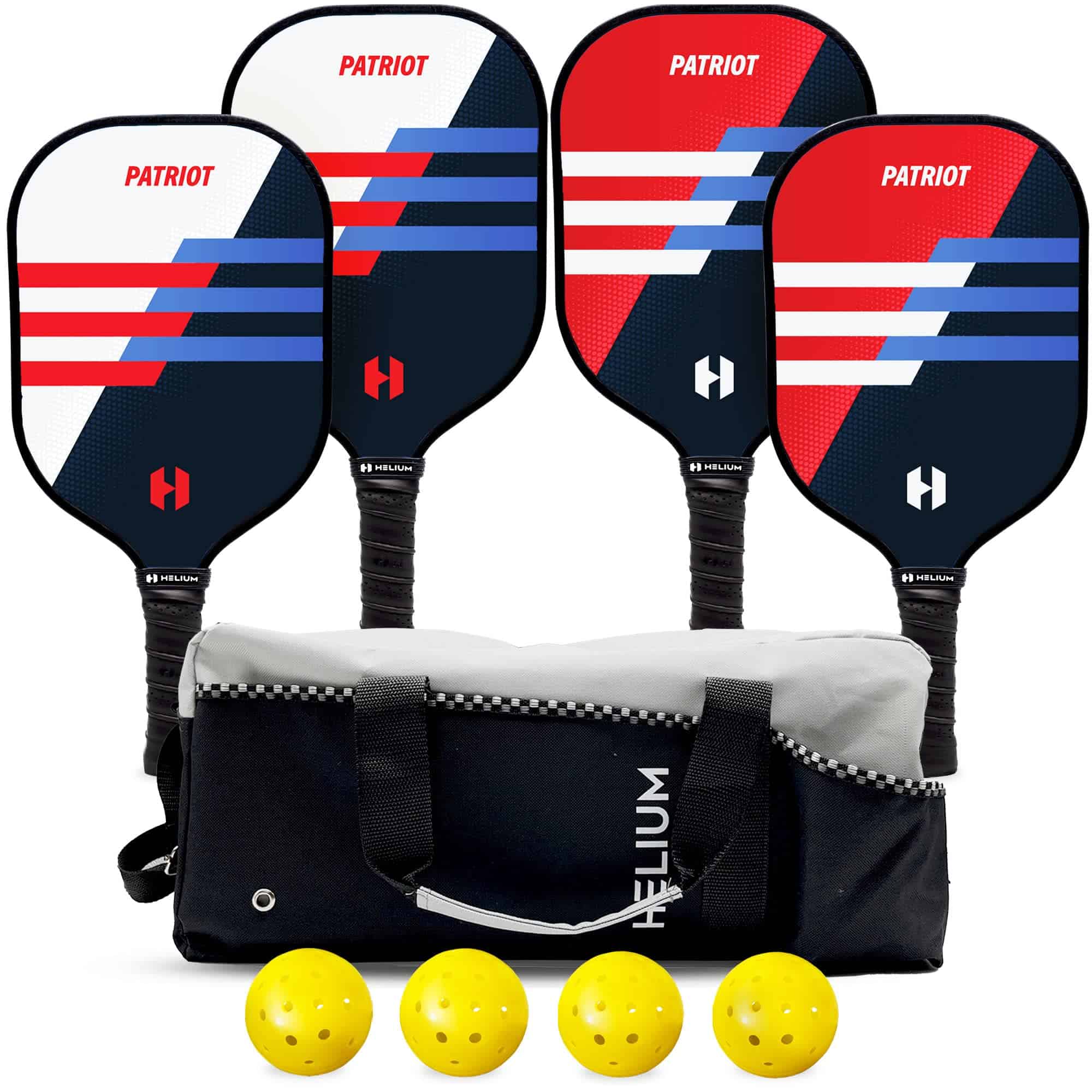 Set de 4 Palas de Pickleball Helium - Certificados USAPA -