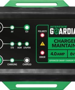 Cargador y Mantenedor de Baterías de 12V, 6V de Interstate