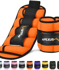 Pesas ajustables para tobillos APEXUP para mujeres y
