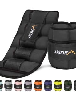 APEXUP 10lbs/Par de Pesas de Tobillo Ajustables para