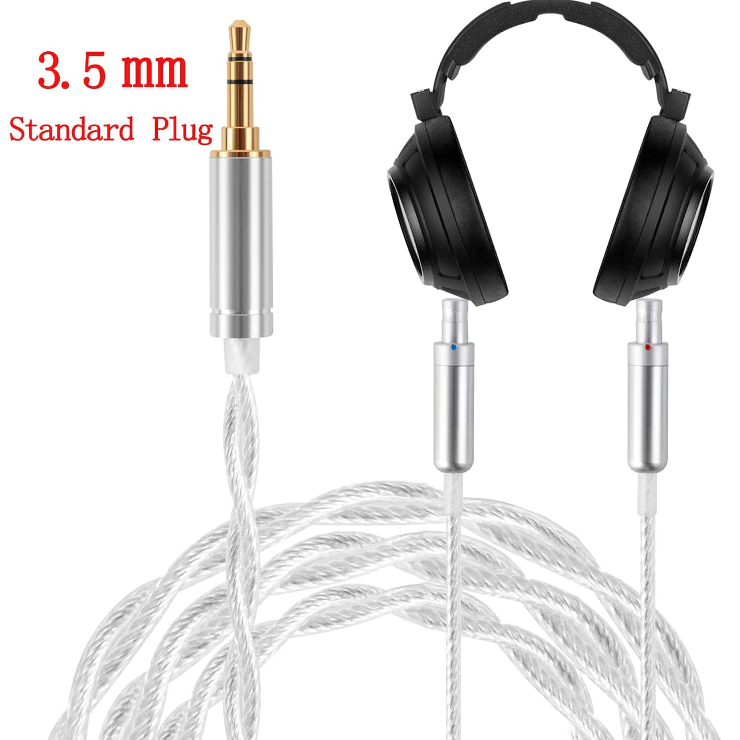 Cable de Actualización de Audio Plateado -Plata - Imagen 7